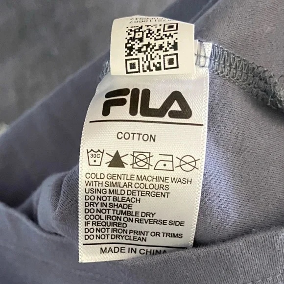 Fila Cotton Womens Top Size 12 - Picture 5 of 6